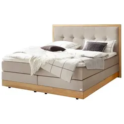 HASENA Boxspringbett Alba 200 x cm Pace sand