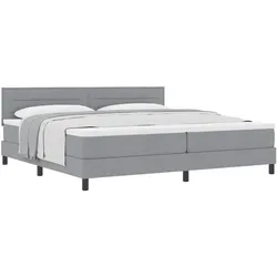 vidaXL, Boxspringbett, Sleepy (Linien-Design) (200 x 200 cm)