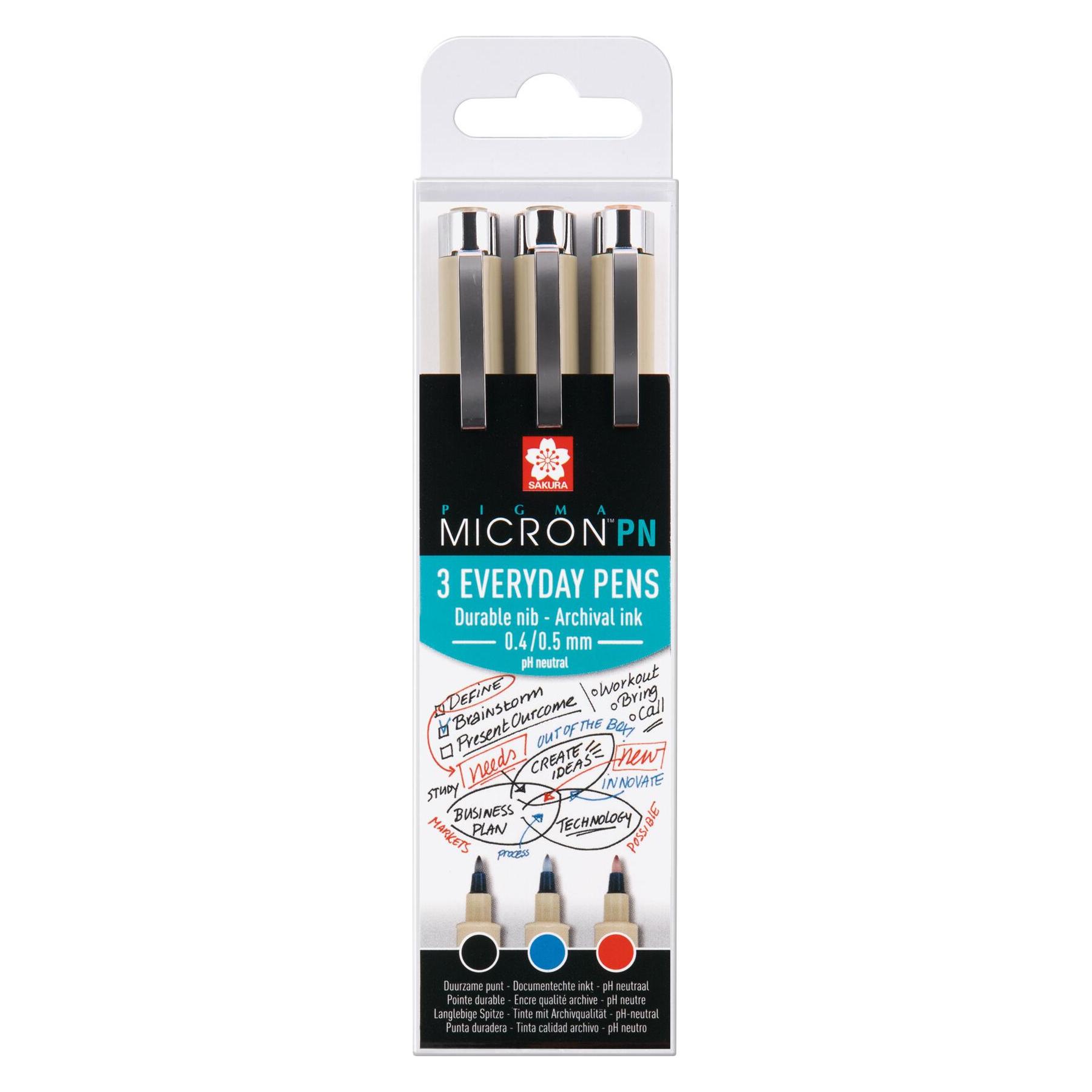 Sakura Pigma Micron Everyday (3x) (POXSDKPN3A)
