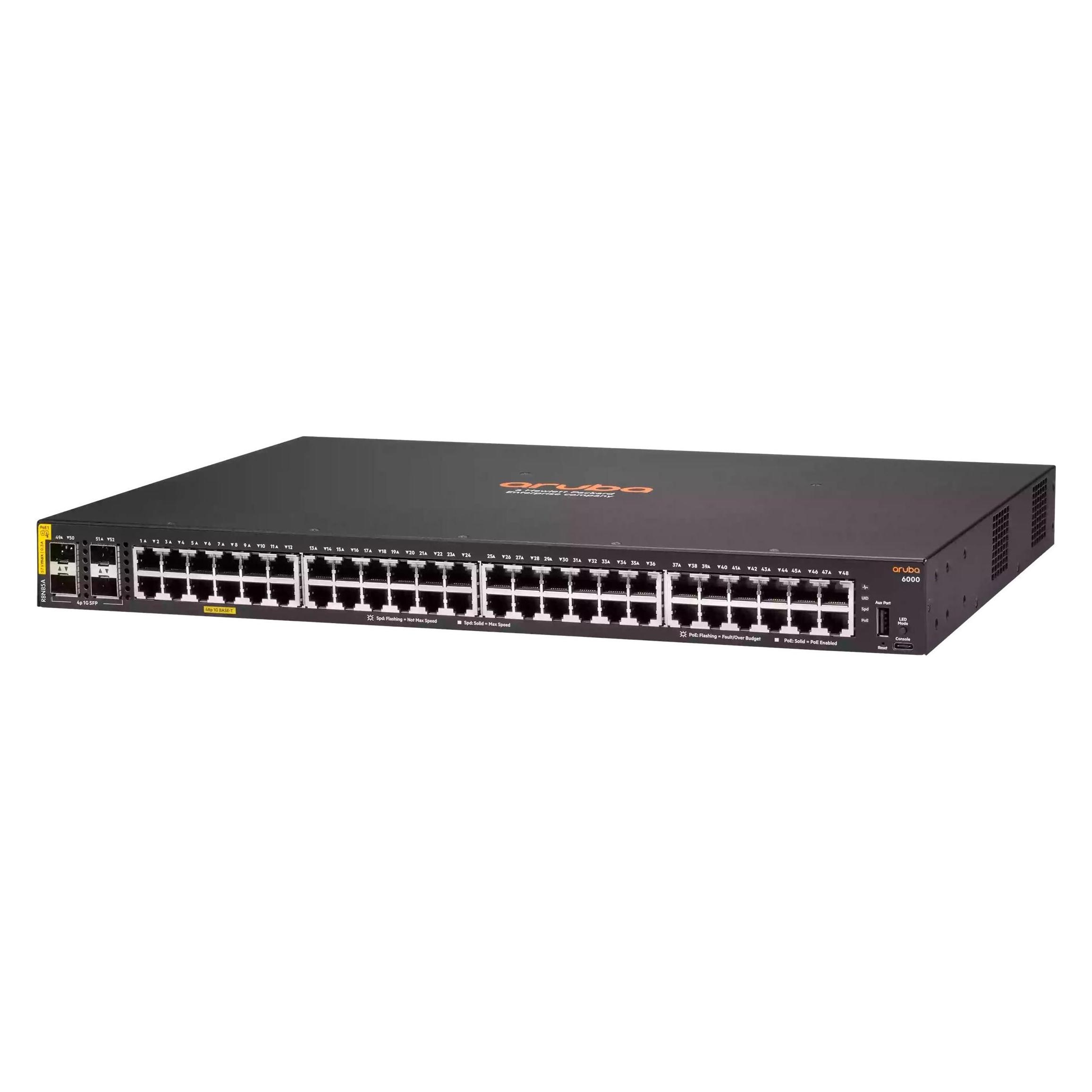HPE Aruba 6000 48G 4Sfp Managed (48 Ports) (R8N86-61001)