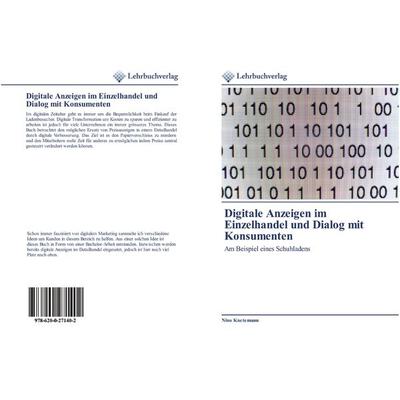 Digitale Anzeigen im Einzelhandel und Dialog mit Konsumenten, Taschenbuch von Nino Knetemann, BoD - Books on Demand, 978-620-0-27140-2
