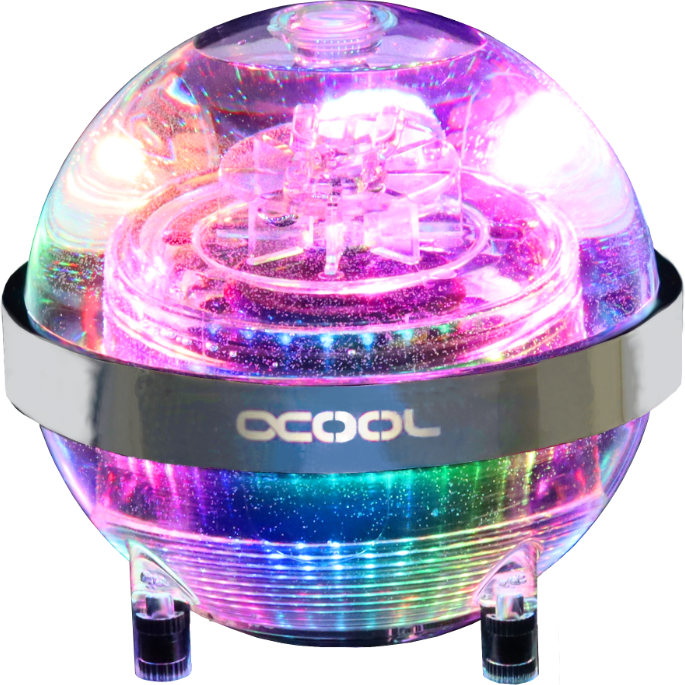 Alphacool Eisball Digital RGB - Acryl (D5/VPP Ready)