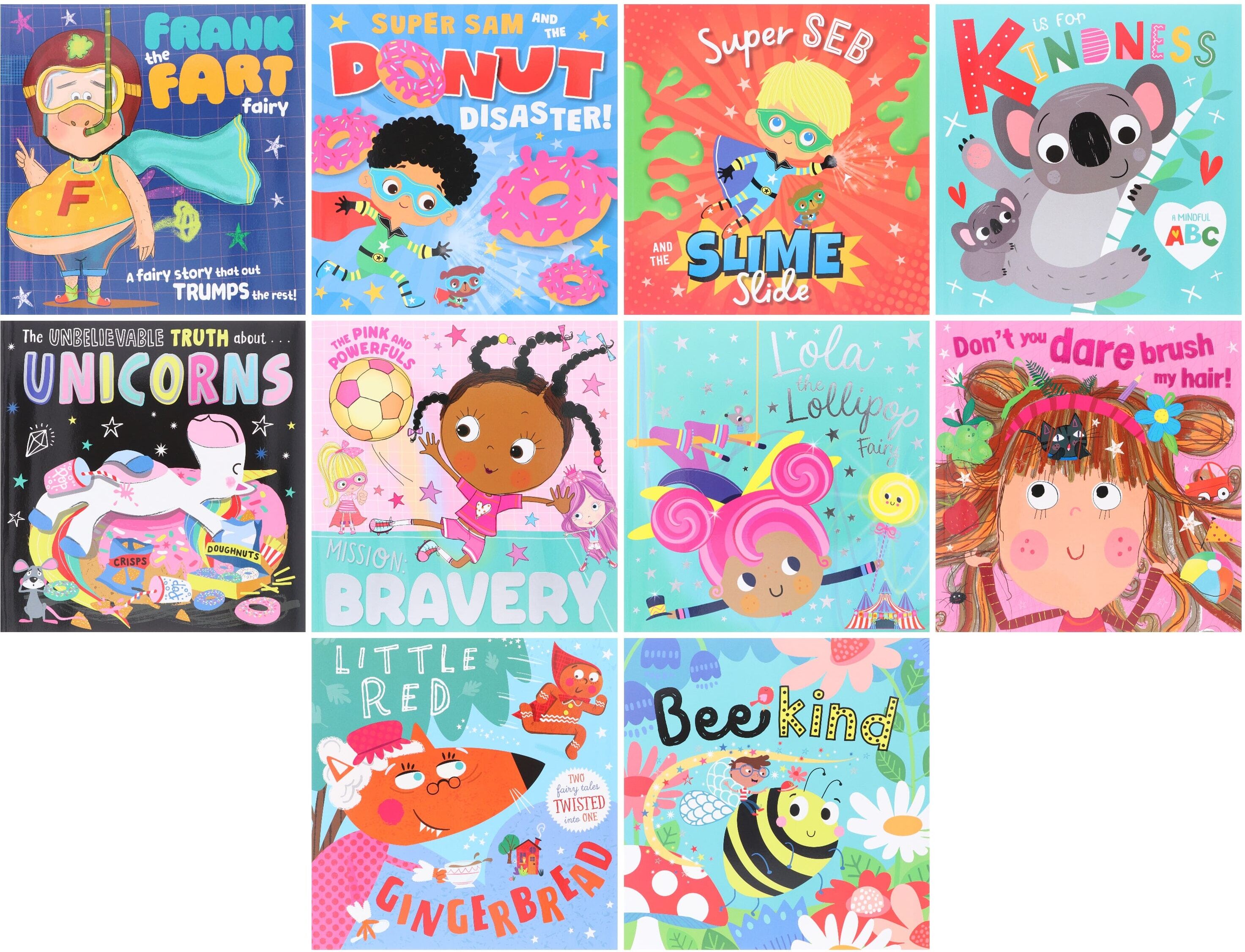 Children's Picture Books (Summer Fun Bundle) Collection 10 Books Set - Ages 3+ - Paperback Make Believe Ideas