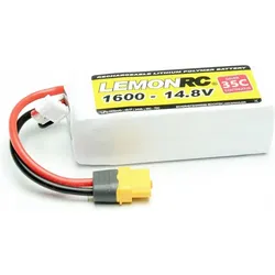 LemonRC Modellbau-Akkupack (LiPo) 14.8 V 1600 mAh Zellen-Zahl: 4 35 C Softcase X (1600 mAh, 14.80 V)