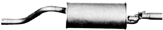 VEGAZ ALS-45IMA Endschalldämpfer