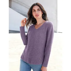 V-Pullover Emilia Lay lila, 48