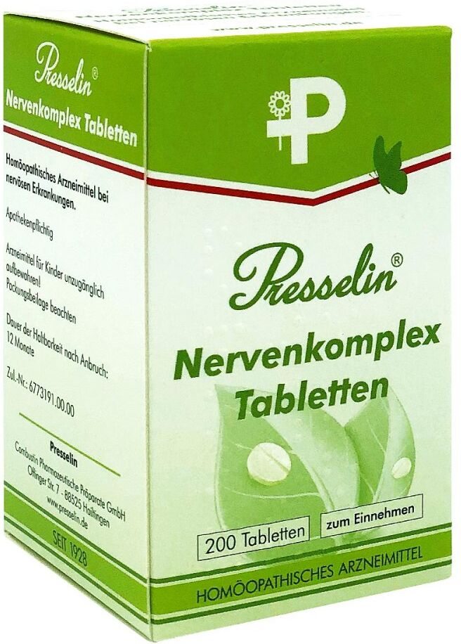 Presselin Nervenkomplex Tabletten 200stk