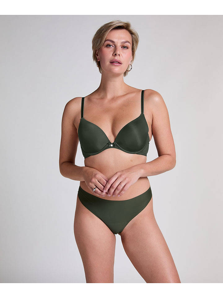 Hunkemöller Slip in Oliv - XXL