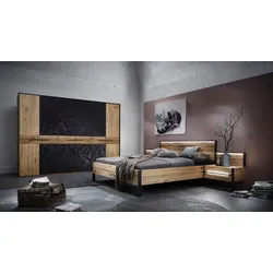 Thielemeyer Schlafzimmer-Set Steel 4tlg. Holz Braun Wildeiche