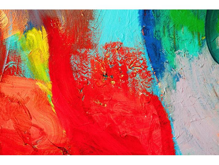 Fototapete PAPERMOON Abstrakt Farben , bunt, B:3,5m L:2,6m, Vlies, Tapeten, Fototapete