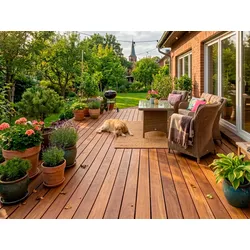 Guyana Ipe (Tanimbuca) Terrassendielen, 25x140 mm, KD, glatt/glatt