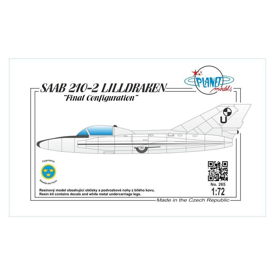 Planet Models SAAB 210-II Final Configuration (129-PLT265)