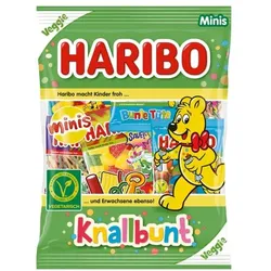 Haribo Fruchtgummi-Mischung »Knallbunt Minis« vegetarisch 230g