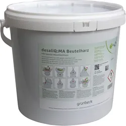 Grünbeck desaliQ Beutelharz 707435 2 Stück a 6 Liter, im luftdichtem Eimer