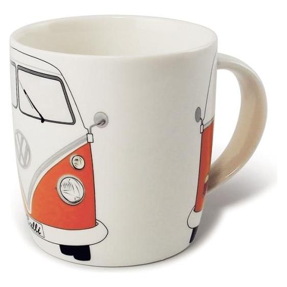Konjac Sponge Krus, VW T1 bus "classic", orange (BUTA08)