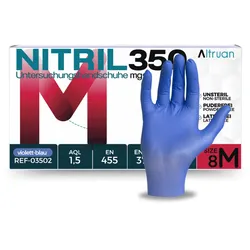Altruan Nitril350 Viol.bl.unt.unst Latexf Puderf M 100 ST