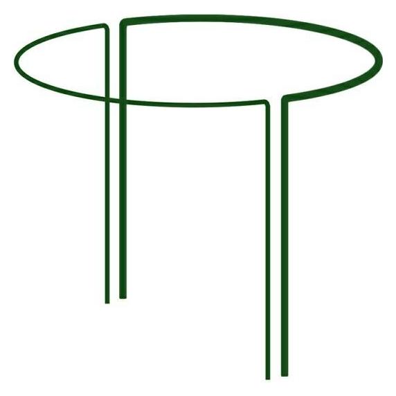 Bradas PODPORA PIERŚCIENIOWA DO ROŚLIN 1/2 KOŁA ŚREDNICA 40cm / wys.100cm (43149293)