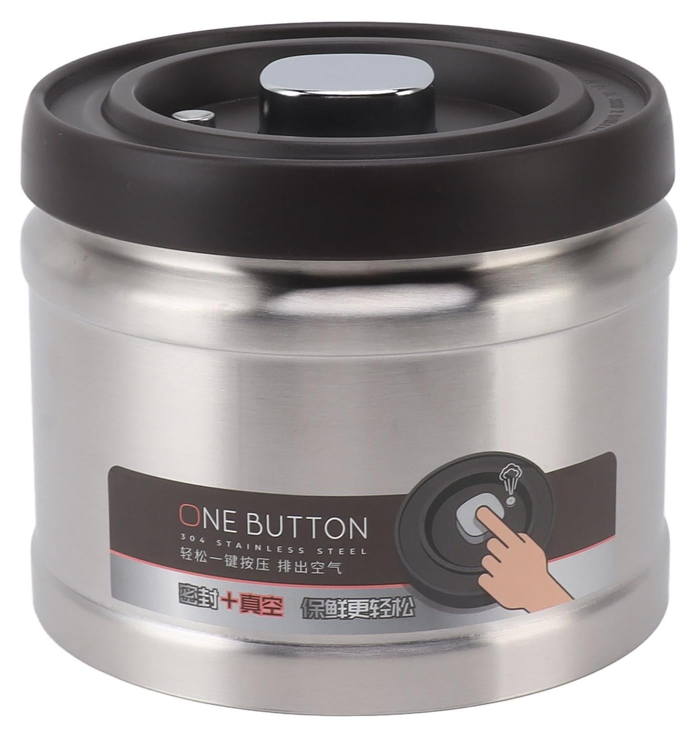 Dripio Vacuüm koffiecontainer, 750 ml, roestvrij staal, luchtdicht