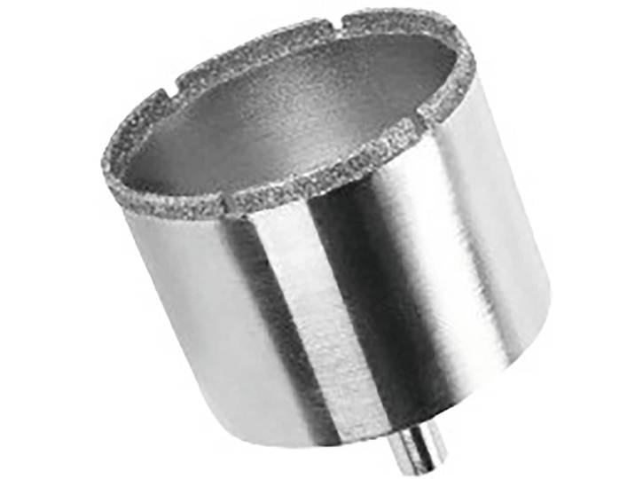 Fräsbohrer SCHOCK Diamantbohrer SB Light , silber (silberfarben), Metall, Bohrer, Fräsbohrer, Ø 35mm, für Lochbohrungen bei Quarzkompositspülen