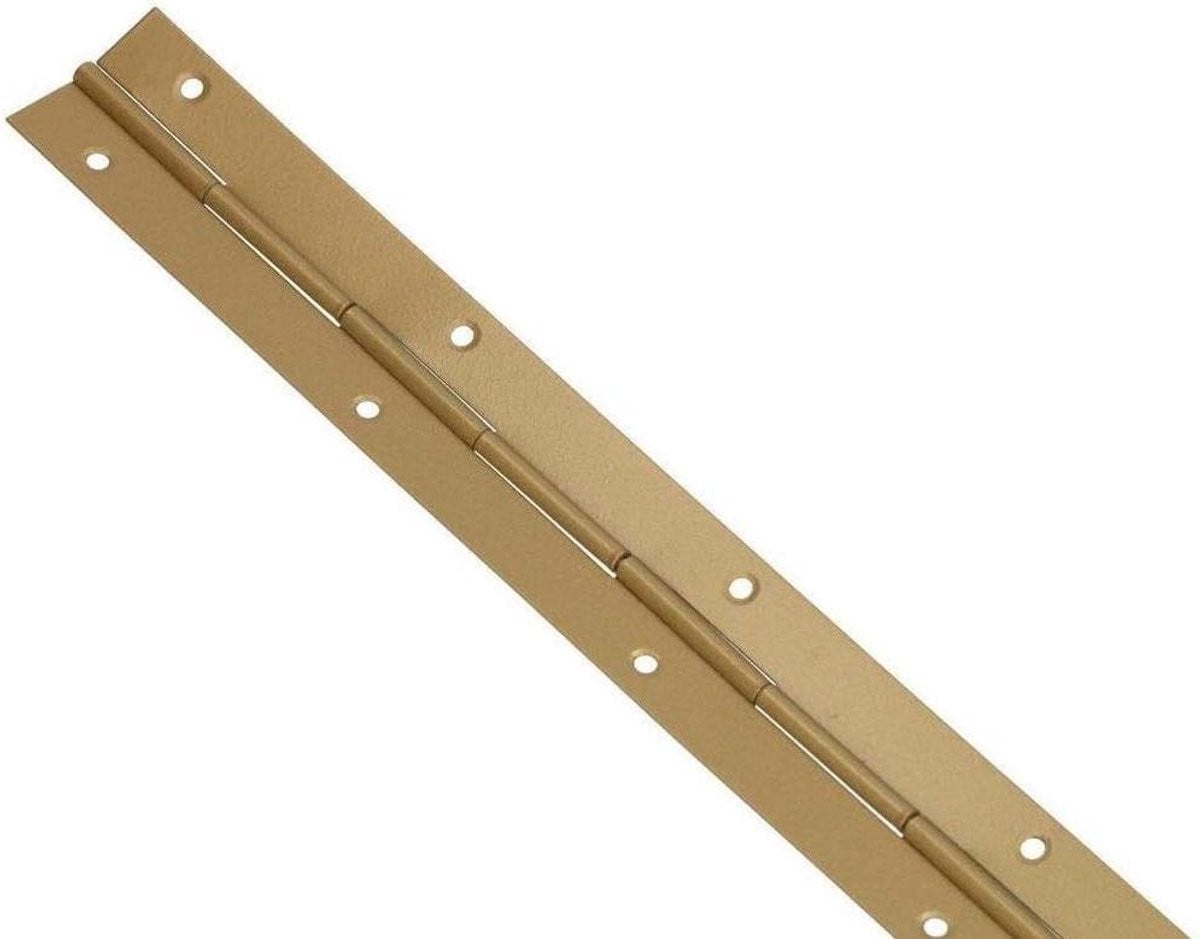 Gouden pianoband lasband voor meubels, 1000 mm