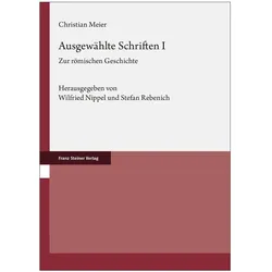 Ausgewählte Schriften. Band 1, Fachbücher von Christian Meier