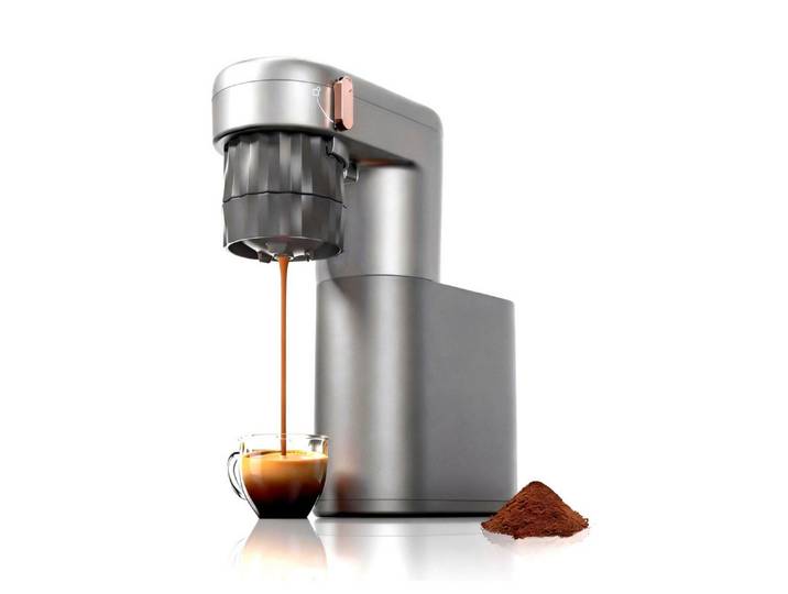 PURA COFFEE Filterkaffeemaschine C1 Kaffeemaschine mit PID-Präzisionsregelung, 20 Bar Heißaufheizung, Kalt & Heiß Brühen, Akku & Netzbetrieb, Tragbar für Zuhause, Büro, Outdoor usw.