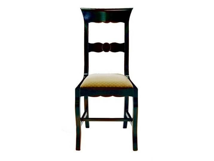 JVmoebel Esszimmerstuhl Luxuriöser Holzstuhl in Schwarz mit Art déco Ästhetik, Made in Europa