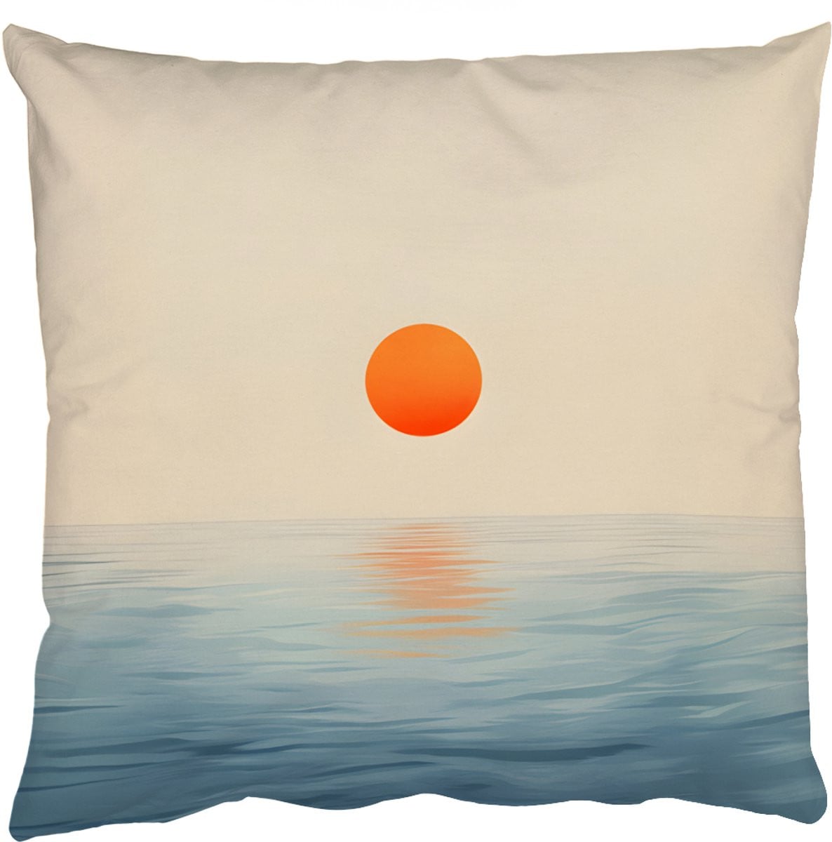 PillowMonkey Sierkussen Zon Oranje 50 x 50 cm