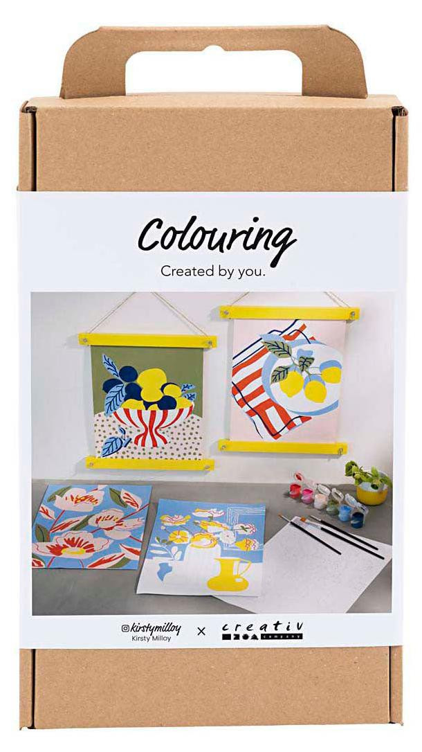 Creativ Company Kleurplaten set met beeldjes