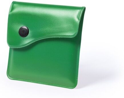 Cendrier de poche personnalisé Berko aluminium PVC vert