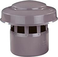 Wavin PVC-HT 110 afvoerkanaal voor interne afvoer van afvalwater, antraciet