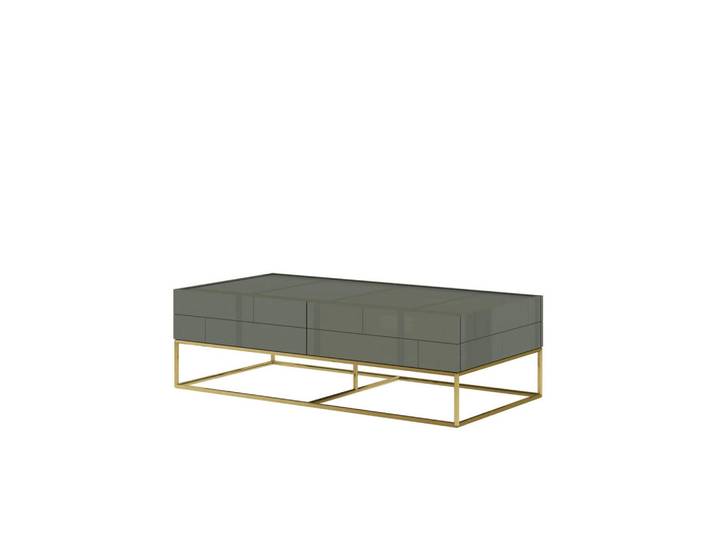 Furnlux Couchtisch Rose Hill Grün 120x60x36 cm, 120x36x60 cm, Wohnzimmer, Wohnzimmertische, Couchtische