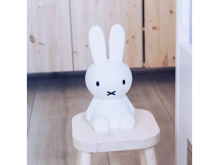 Lampe à poser LED rechargeable Miffy First Light, H 30 cm - Mr Maria - Chambre d'enfant - Plastique