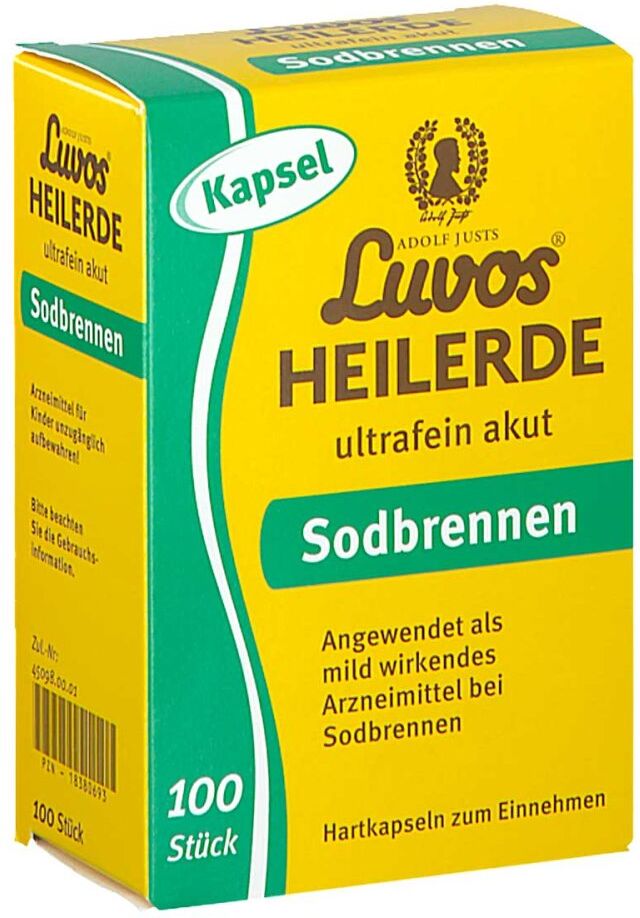 Luvos Heilerde Ultrafein akut Sodbrennen Kapseln