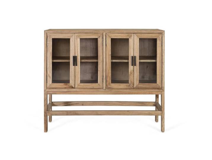 Vitrine en bois de mindi 120 cm