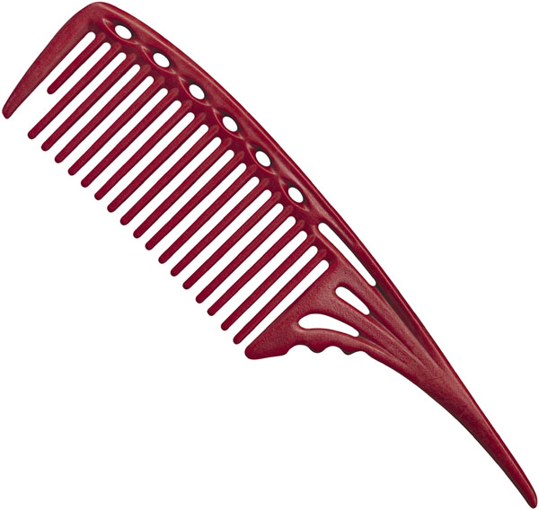 YS Park Shampoo Comb No. YS-603 Rot HA-85y603r