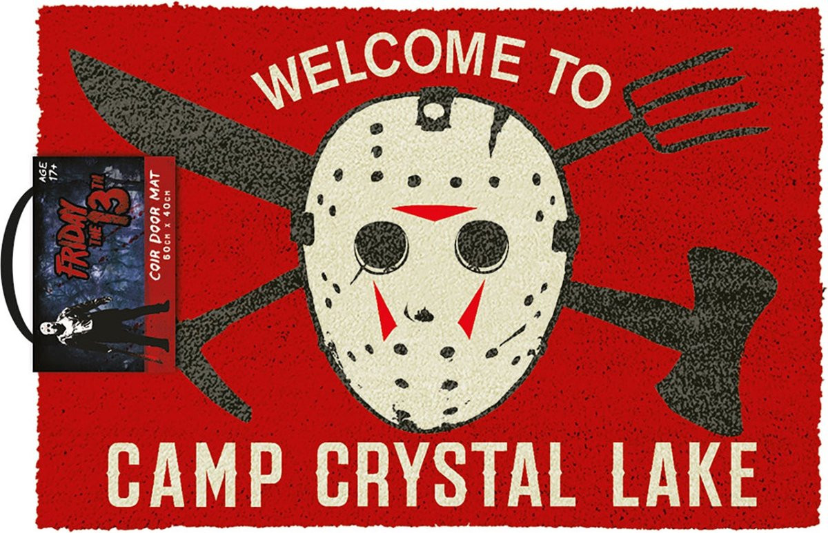 Pyramid International Friday The 13th Camp Kristal Voetmat B: 60 cm, D: 40 cm