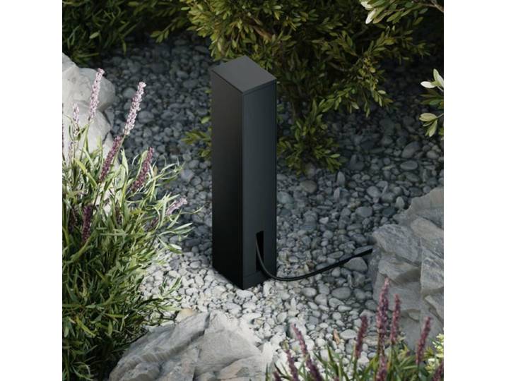IP44.de connect Steckdosensäule jack - Braun (cool brown) , CH-
