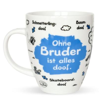 Sheepworld Tasse 'Ohne Bruder ist alles doof'