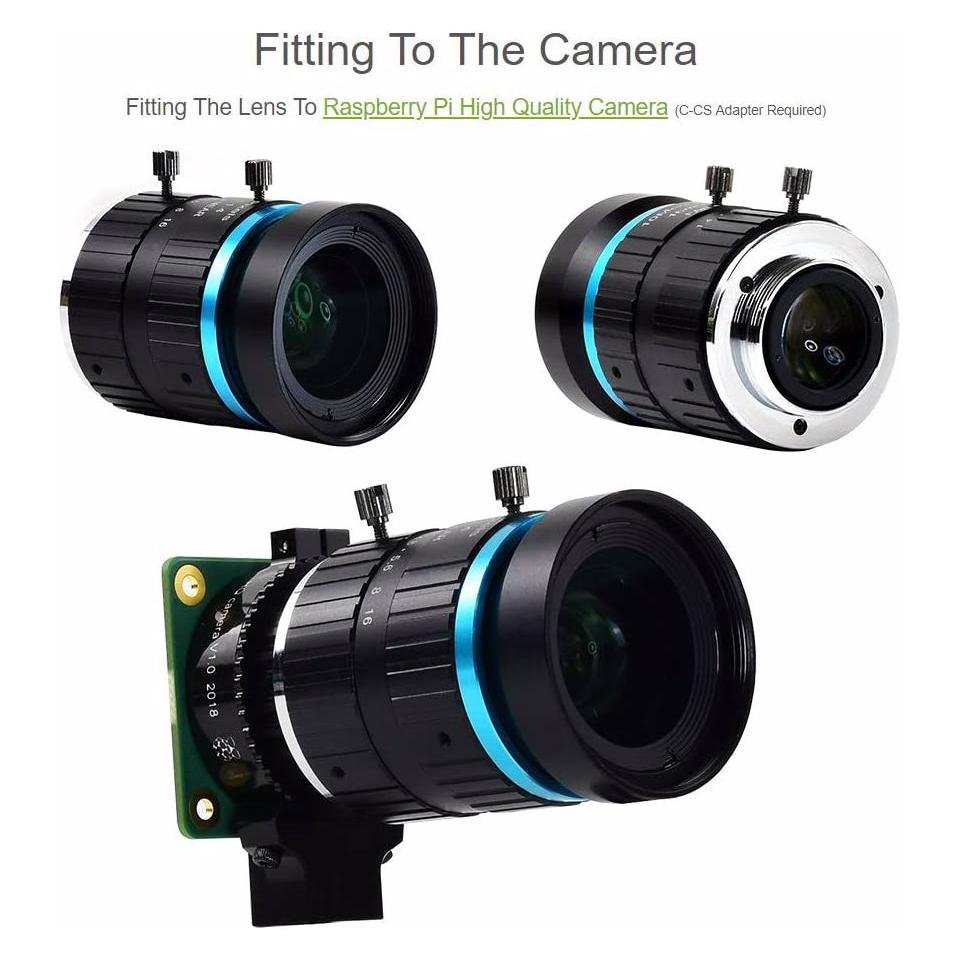 Raspberry Pi Telephoto Lens (SC0123)