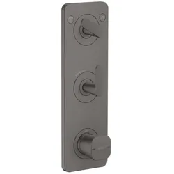 Hansgrohe Thermostat Modul 380/120 Unterputz FS Axor Citterio C 2 Verbr.Cubic brushed black chrome 49701340