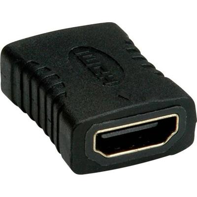 Roline 12.03.3151 Adapter [1x HDMI-Buchse - 1x HDMI-Buchse] Schwarz