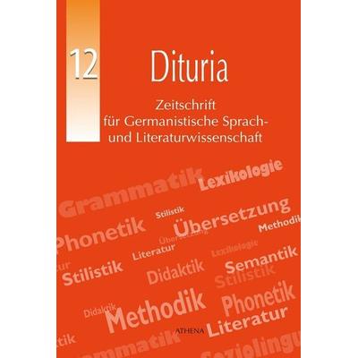 Dituria Ausgabe 12, Taschenbuch von , Athena
