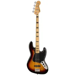 Fender Classic Vibe 70s Jazz Bass 3-Color Sunburst (E-Bass, Pappel), Gitarre, Braun