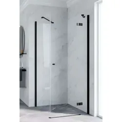 Novellini NH G+F Duschkabine 90x90x2000 mm schwarz.. - Duschkabine