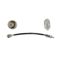 AM/FM Antennenadapter Universal, Schraubanschluss Buchse auf Stecker 150 Ohm