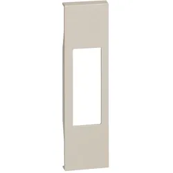 Legrand KM02 LivingNow 1-modulige Abdeckung für 1-modulige Funktionen in der Farbe Sand