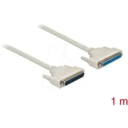 DELOCK 86882 - Kabel Seriell, D-Sub 37, Stecker/Buchse, 1 m
