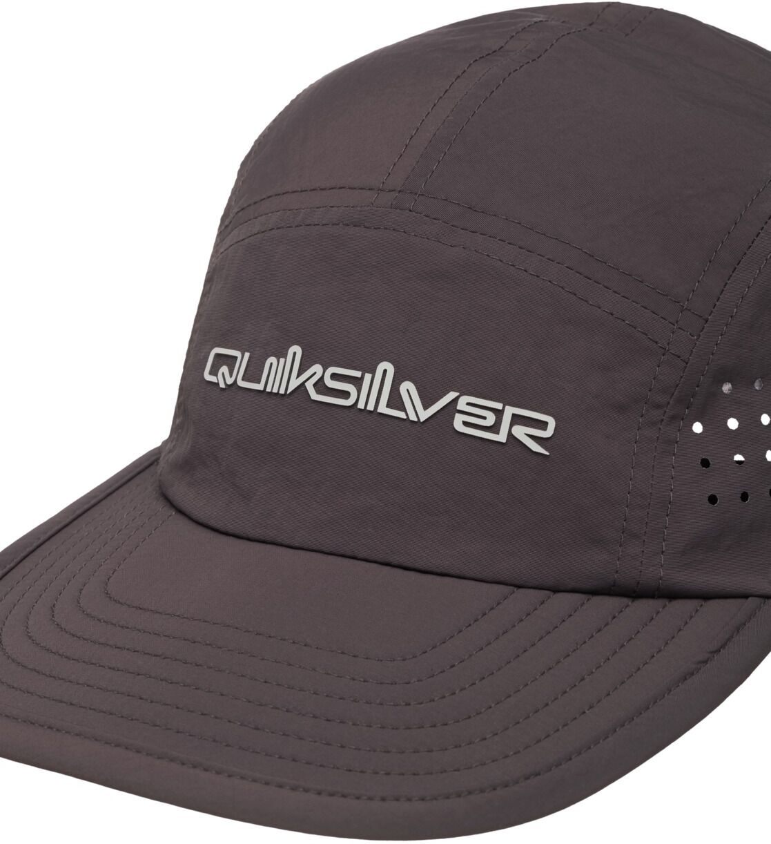 Baseball Cap QUIKSILVER "Stacker Tech", Herren, grau (iron gate), Obermaterial: 100% Nylon., Caps Baseball Cap iron gate Einheitsgröße