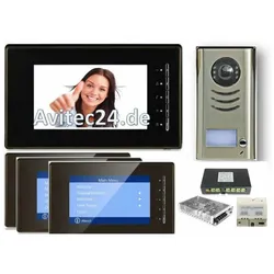 VIDEO TÜRSPRECHANLAGE DT591 + 4x 6910 MIT SONY CCD